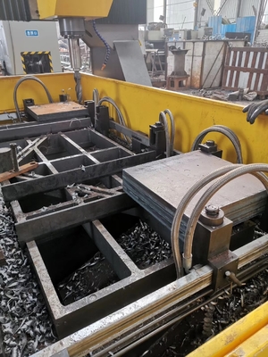 Metal Elek Plakası İçin Kalınlık 100mm CNC Plaka Delme Makinesi