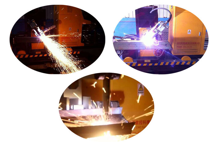 Makine Mühendisliği Endüstrisi için Yüksek Hassasiyetli CNC Çelik Boru Kesme Makinesi 8 Eksen
