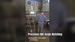 Otomatik cnc açılı çentik açma makinesi