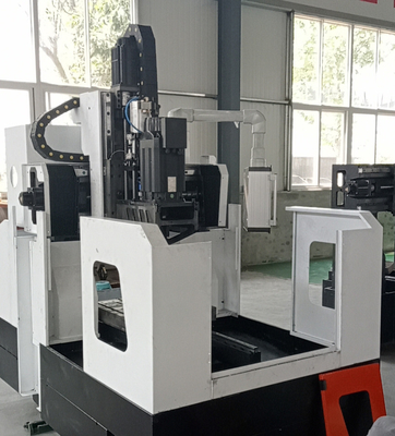 Metal Flanş Plakası İşleme Özel 600x600mm CNC Freze ve Delme Makinesi