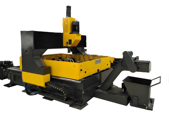 Servo Motorlu Beslemeli CNC Plaka Delme Makinesi 1500x8000mm Çeşitli Plaka Boyutları ve Kalınlıkları için Maksimum İş Parçası Boyutu