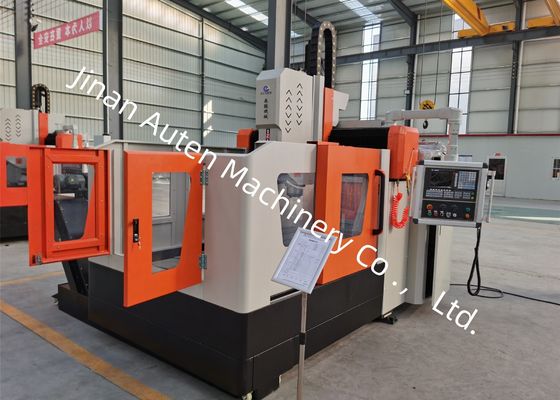 Yüksek Hızlı 1000 X 1000mm CNC Plaka Delme ve Frezeleme Makinesi Yüksek Hacimli Plaka / Yapısal Bileşen İşleme İçin