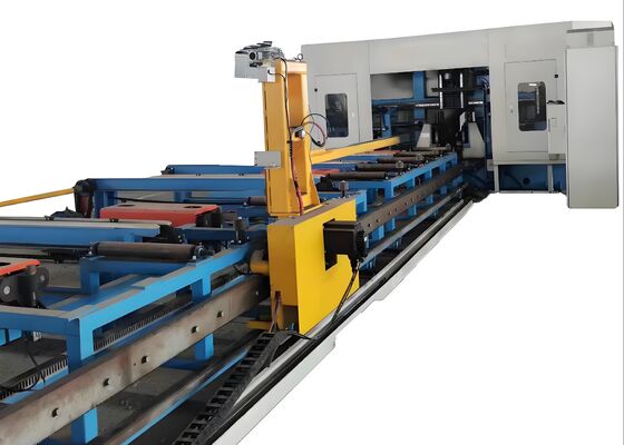 7 MPa Hidrolik pompa basıncı Cnc kiriş sondaj hattı 2x3 KW besleme servomotor gücü