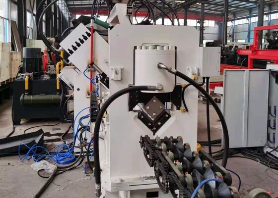 Ultra Yüksek Voltajlı İletişim Kulesi CNC Çakma Makinesi 630KN Çaplama Gücü