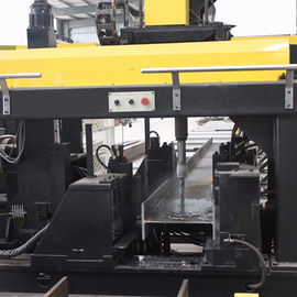 CNC H Kiriş Delme Makinesi H kiriş boyutu 1000x500mm, 9 matkap kafası ile