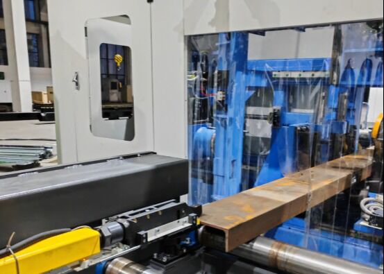 40mm Max delme çapı CNC Kanal bölümü için yüksek hızlı H kiriş delme makinesi