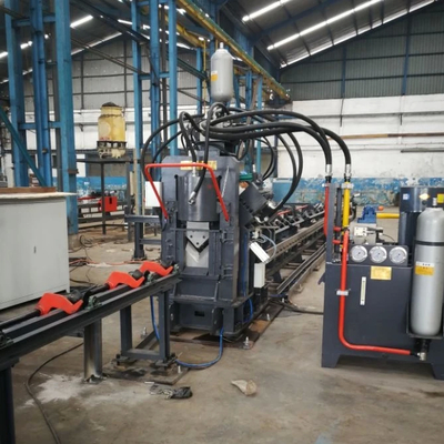 26mm delik çapı 3 Bıçaklama başı CNC açı bıçaklama / kesme makinesi