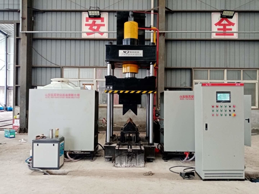 Model HQ250-700 CNC açılı çelik ısıtma ve bükme makinesi