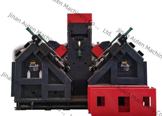 Yüksek Verimli Otomatik CNC Köşe Hattı Makinesi Büyük Boy Köşe Çeliği Delme ve Damgalama İçin