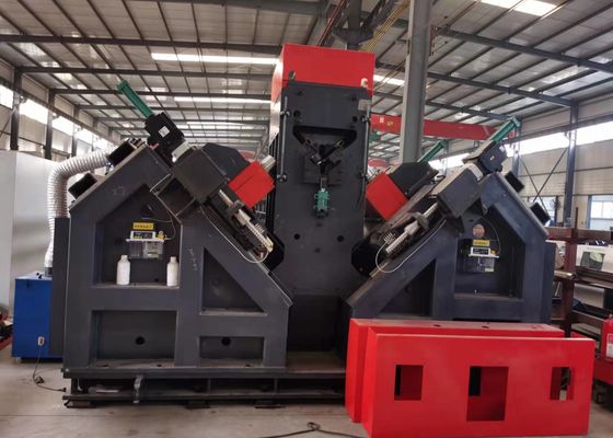 Çin Tedarikçisi CNC Köşe Delme Makinesi 220V Çelik Delme Zımbalama İşaretleme Makinesi PLC Çekirdek Bileşenleri ile
