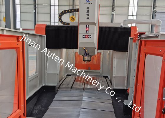 Yüksek Hızlı 1000 X 1000mm CNC Plaka Delme ve Frezeleme Makinesi Yüksek Hacimli Plaka / Yapısal Bileşen İşleme İçin