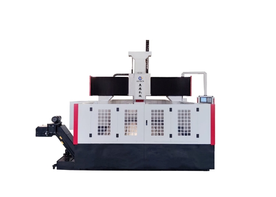 2000 x 2000mm İş Parçaları Boyutu Sabit ve Dayanıklı CNC Plaka Buhran Makinesi Yüksek hassasiyetli plaka / yapısal bileşen işleme için 50 mm Buhran çapı