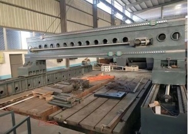 3000*3000 İş Parçası Boyutu BT50 CNC Plaka Delme Makinesi 30 KW Servo İş Mili Motor Gücü