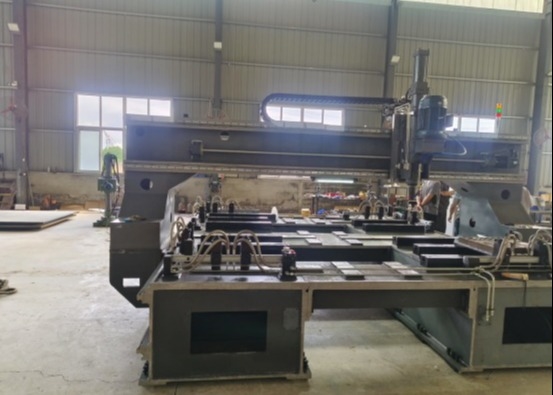 PZ4040/2 Tipi Gantry Mobil CNC Buhurlama Makinesi Malzeme Çakışma Kalınlığı Max 100mm