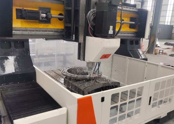 180mm Maksimum Kalınlıkta CNC Plaka Delme ve Kılavuz Çekme Makinesi İş Mili Konikliği BT50-150