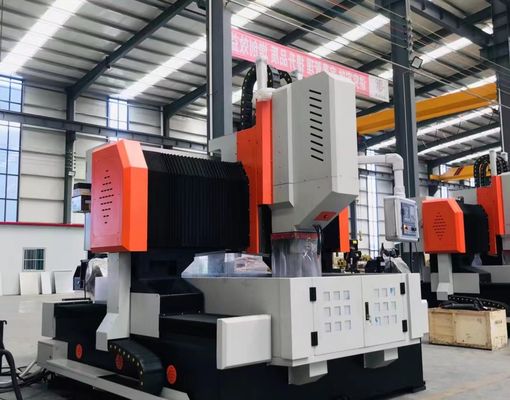 Büyük çelik levhalar için gelişmiş yüksek hızlı CNC levha delme freze makinesi