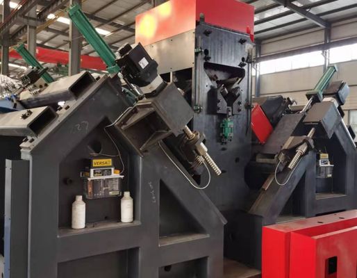 Model JNC2532 Cnc açılı çelik sondaj işleme hattı besleme kanalı ile