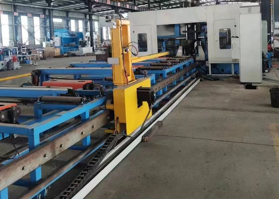 100-500mm H Kiriş Genişlik Aralığı BHD Serisi CNC Delme Makinesi 0-10m/Dakika Mil Besleme Hızı