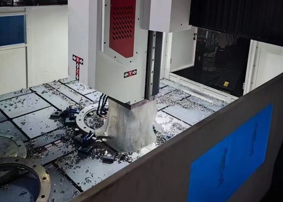 6000x3900x2700mm Toplam Boyut CNC Gantry Metal Buhur Makinesi 70mm Maksimum Buhur Çapı