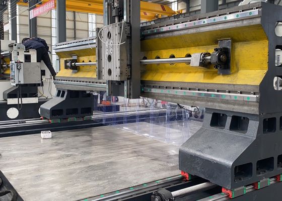 4000x4000mm İş Parçası Boyutu CNC Sac Metal Delme Makinesi 80mm Maksimum Delme Çapı
