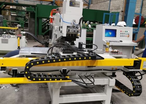 Endüstriyel metal işleme için 180mm vuruş kazma spindle CNC plaka delme makinesi