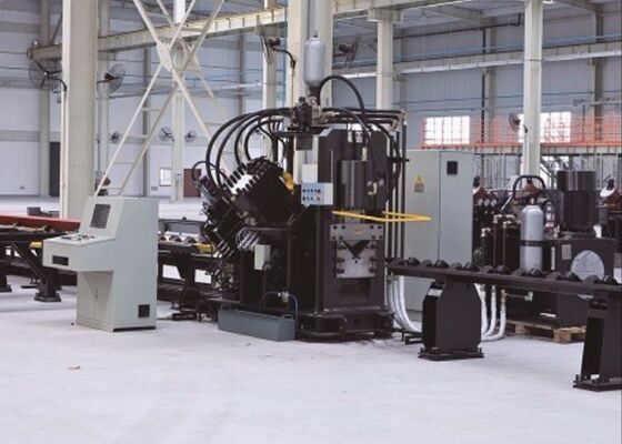 Model JNC2020 CNC Punch Cutting Machine Line For Angle Steel 1000/1200KN Punching Force (Konuçlu çelik için 1000/1200KN yumruklama gücü)