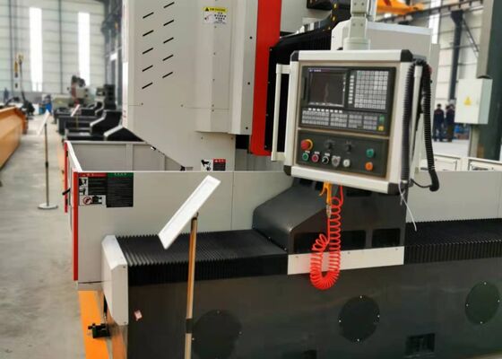 Yeni Tasarım CNC Portal Tip Plaka Çelik Sac Flanş Delme Makinesi M3-28 Kılavuz Çekme Çapı