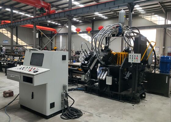 Otomatik besleme delme makinesi, güç aktarım kulesi için CNC açı çubuğu işleme makinesi