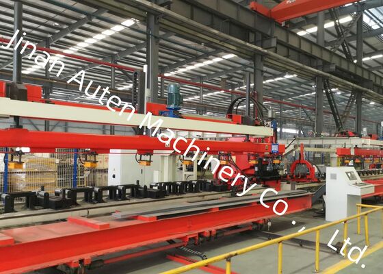 Ağır Hizmet Araç İçin 4-9mm Plaka Kalınlığı Cnc Otomatik Sac Delme İşleme Hattı