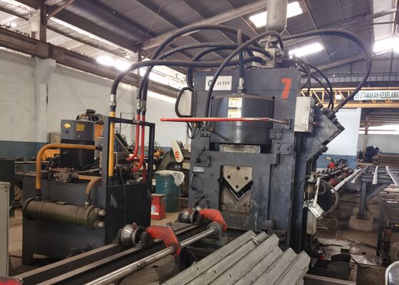 Trafo Yapısı İmalatı Otomatik CNC Açılı Çelik Delme Makinesi Kafes Kule İçin