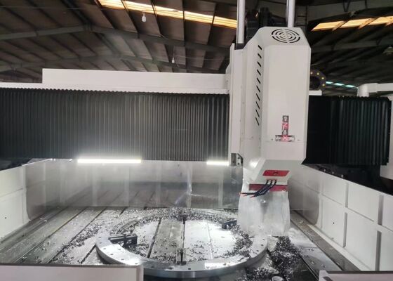 Petrokimya Ekipman İmalatı Gemi İnşa Endüstrisi için CNC Otomatik Takım Değiştirme Sondaj Makinesi