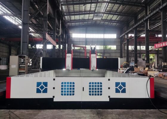 Petrokimya Ekipman İmalatı Gemi İnşa Endüstrisi için CNC Otomatik Takım Değiştirme Sondaj Makinesi