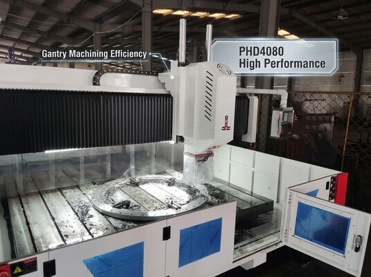 Rüzgar Enerji Üretimi Endüstrisine Uygulanabilir CNC Gantry Borma Makinesi Modeli PHD4080