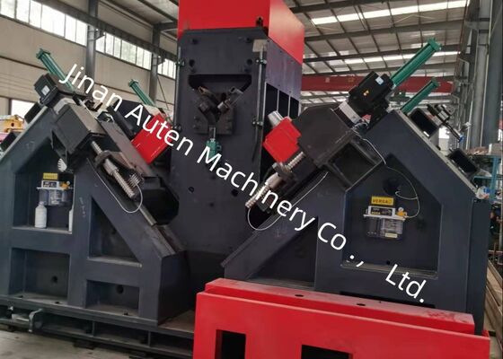 Otomatik CNC açılı çelik sondaj üretim hattı 6000r/Min Maks. Dönüş hızı