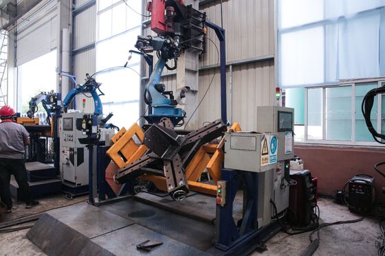 CO2 Tek kaynak dikiş kaynaklı Cnc kaynak makinesi otomatik tel besleme sistemi ile robot makinesi