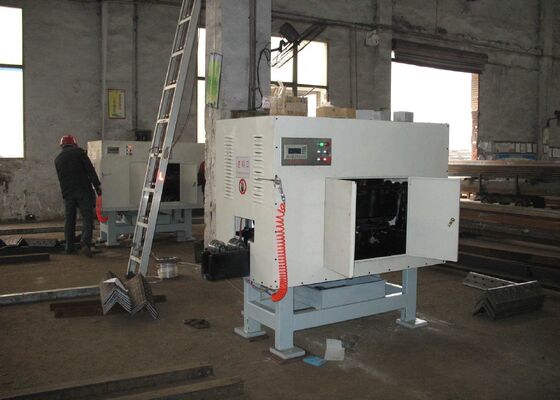 288r/Min Rotation Of Spindle CNC Angle Iron Steel Back Shovel Machine For Vietnamese Market