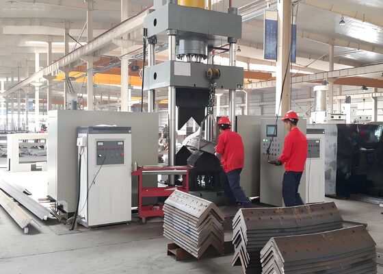 Kule Endüstrisi Flat Steel Plate için kullanılan CNC açılı çelik bükme ve ısıtma makinesi