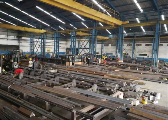 İşaretleme kesme fonksiyonu ile Cnc açı delme makine hattı Güç İletişim Kulesi için