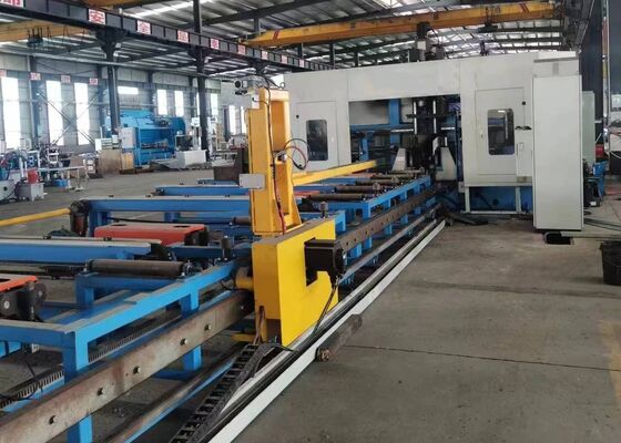 40mm Max delme çapı CNC Kanal bölümü için yüksek hızlı H kiriş delme makinesi