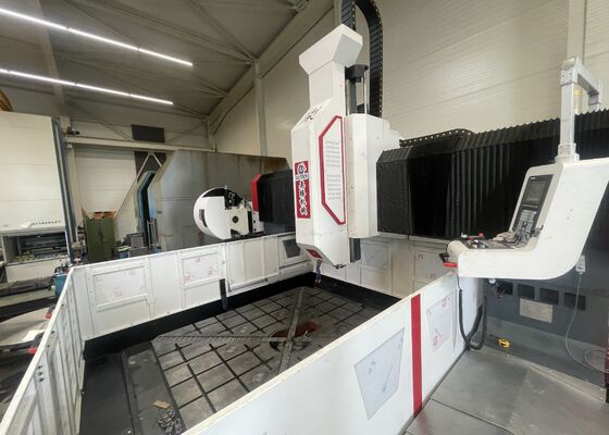 Yüksek Üretimlilikli CNC Plak Dürme ve Flange Üretimi için Döşeme Makinesi