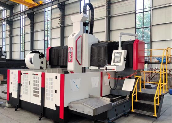 Sıcaklık Değiştiricileri Kullanılan Cnc Plate Borma Makinesi 20/30KW Servo Spindle Motor Gücü