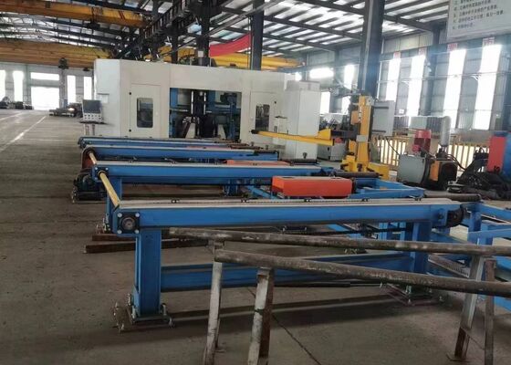 Yüksek hassasiyetli kiriş işleme için çok spindleli CNC H kiriş delme makinesi