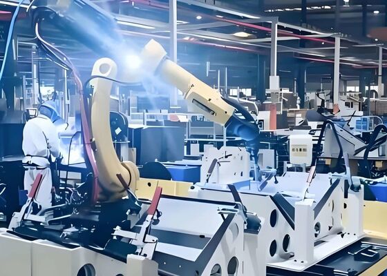 Kaynak Fenerli Standart Robotik Kaynak Çalışma İstasyonu Mühendislik Makineleri Denizcilik