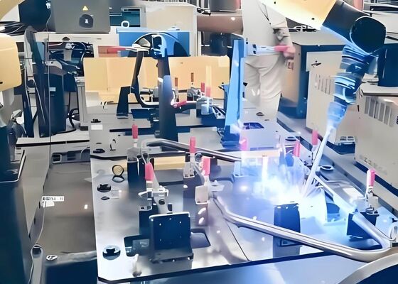 Kaynak Fenerli Standart Robotik Kaynak Çalışma İstasyonu Mühendislik Makineleri Denizcilik