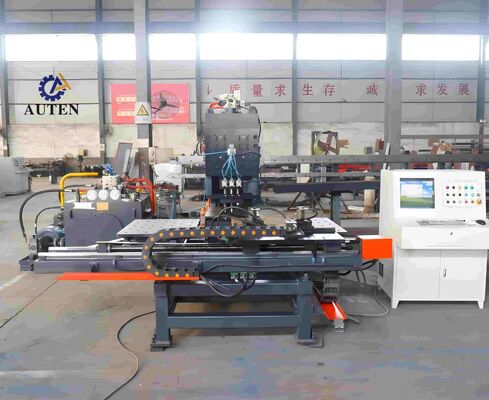 Yüksek Hızlı CNC Plaka Delme Markalama Delme Makinesi Entegre İşlemeli