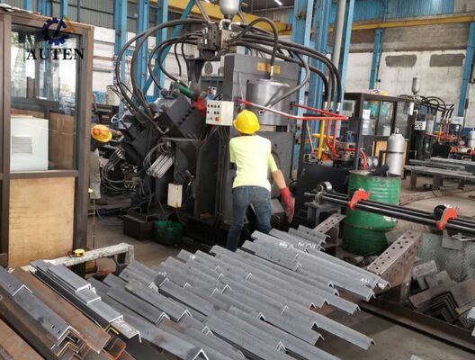 The JNC Series High-Speed CNC Angle Steel Punching, Marking Cutting Production Line