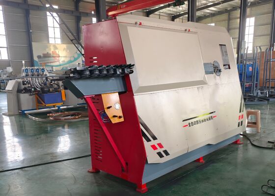 150*50 Kesme Silindir CNC Düz Demir Çember Şekillendirme Makinesi 2.2×1.6×1.8m Boyut