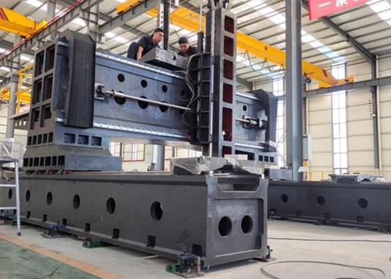 PHD4080 CNC Portal Tip Mobil CNC Delme Freze Makinesi Çelik Levha Flanşı Eşanjörü