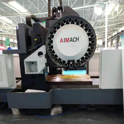 Otomatik Takım Değiştirme Yüksek Hızlı CNC Plaka Delme Makinesi Freze Makinesi