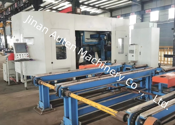3pcs ana spindle CNC I kiriş sondaj kesme ve dokunma makinesi 11KW motor gücü